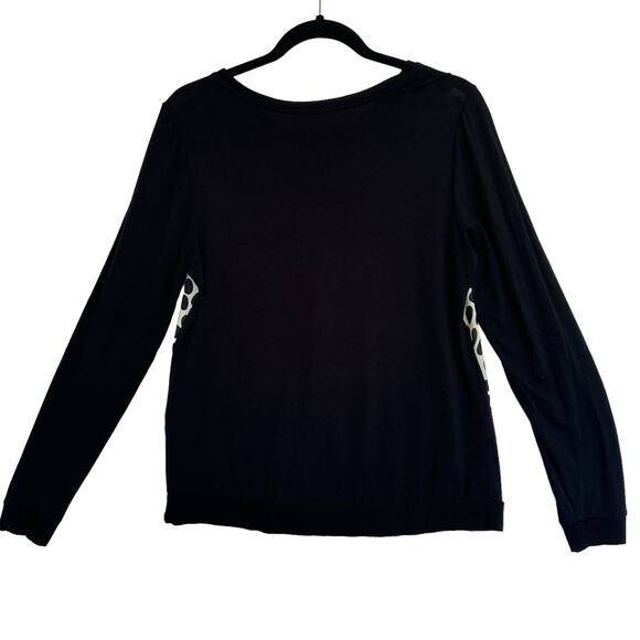 Coldwater Creek Polka Dot Knit Top Womens XS Silky Pullover Business Casual - Picture 3 of 10